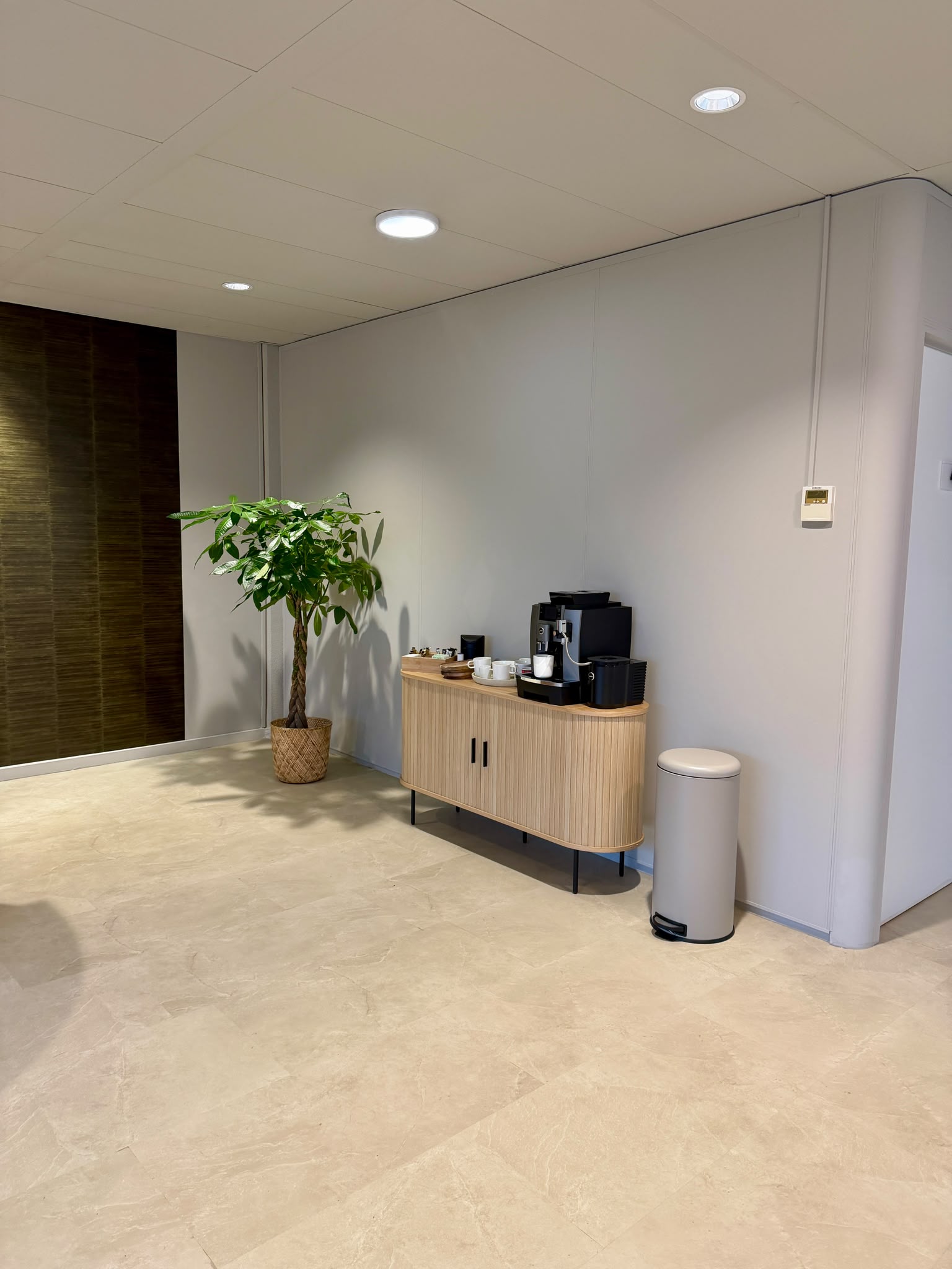 Detail van de inrichting bij DM Aesthetics